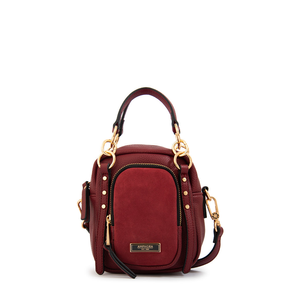 Crossbody Pequeña Natacha Rojo