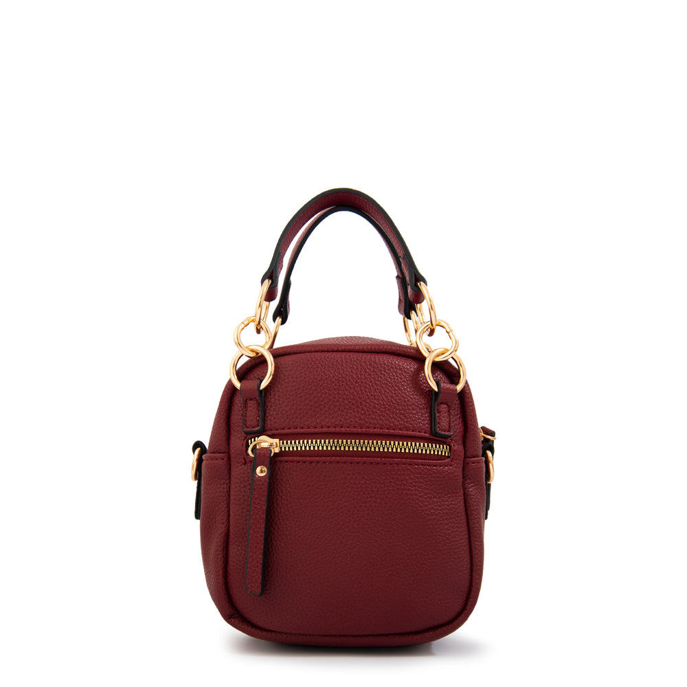 Crossbody Pequeña Natacha Rojo