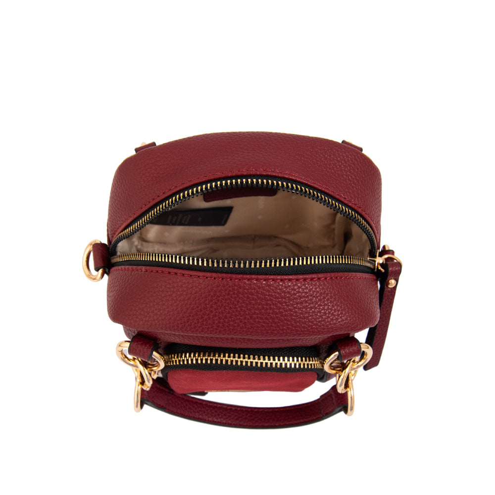 Crossbody Pequeña Natacha Rojo