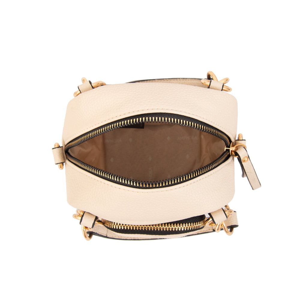 Crossbody Pequeña Natacha Blanco Crudo