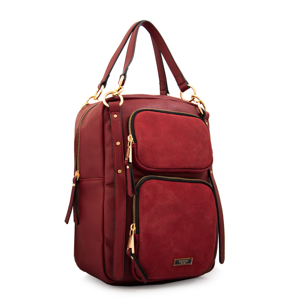 Mochila Natacha Rojo