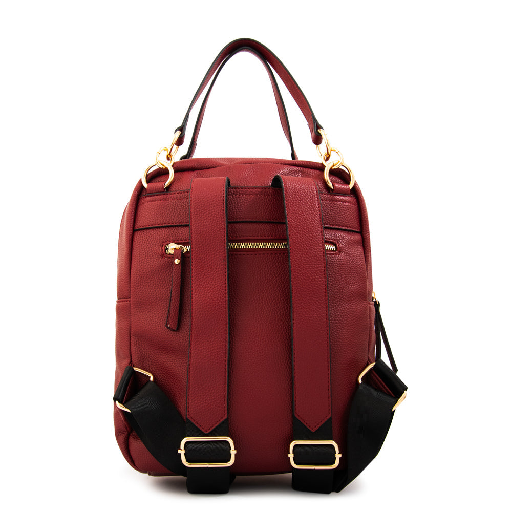 Mochila Porta Laptop Natacha Rojo