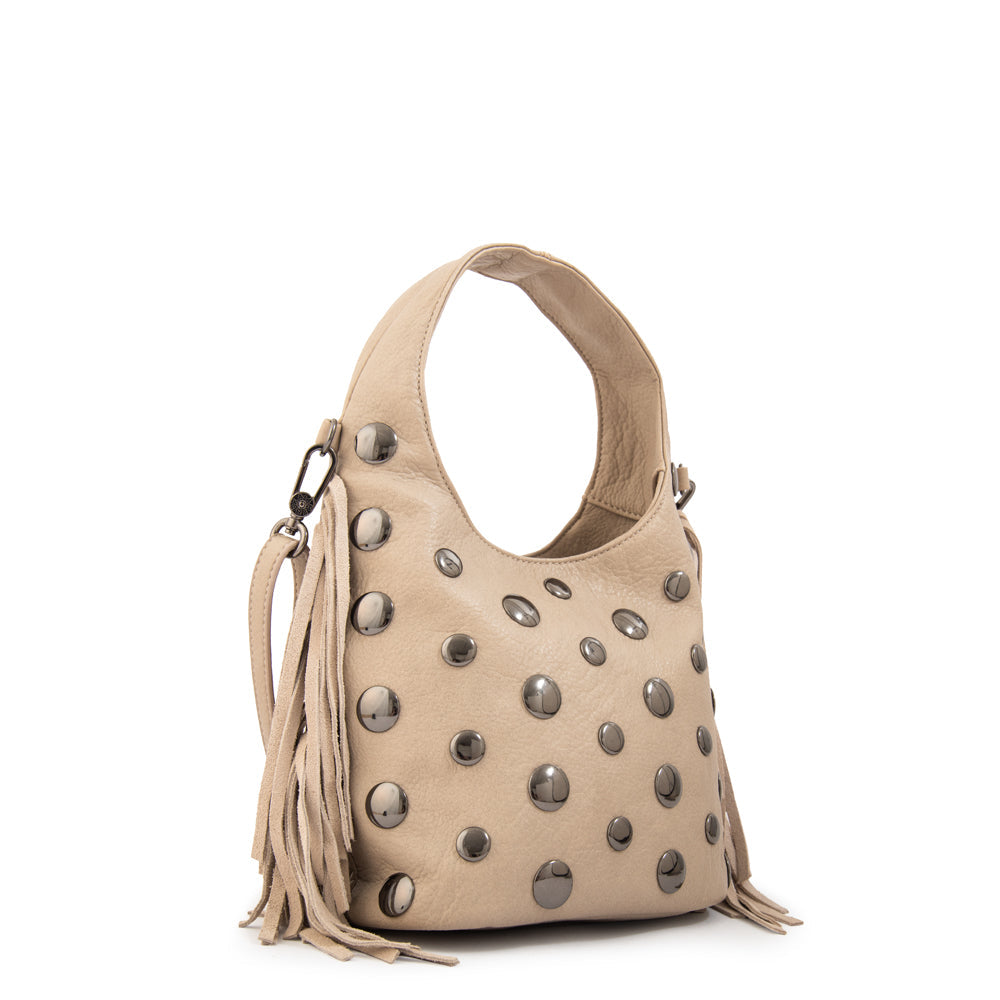 Crossbody Pequeña Jem Beige Oscuro