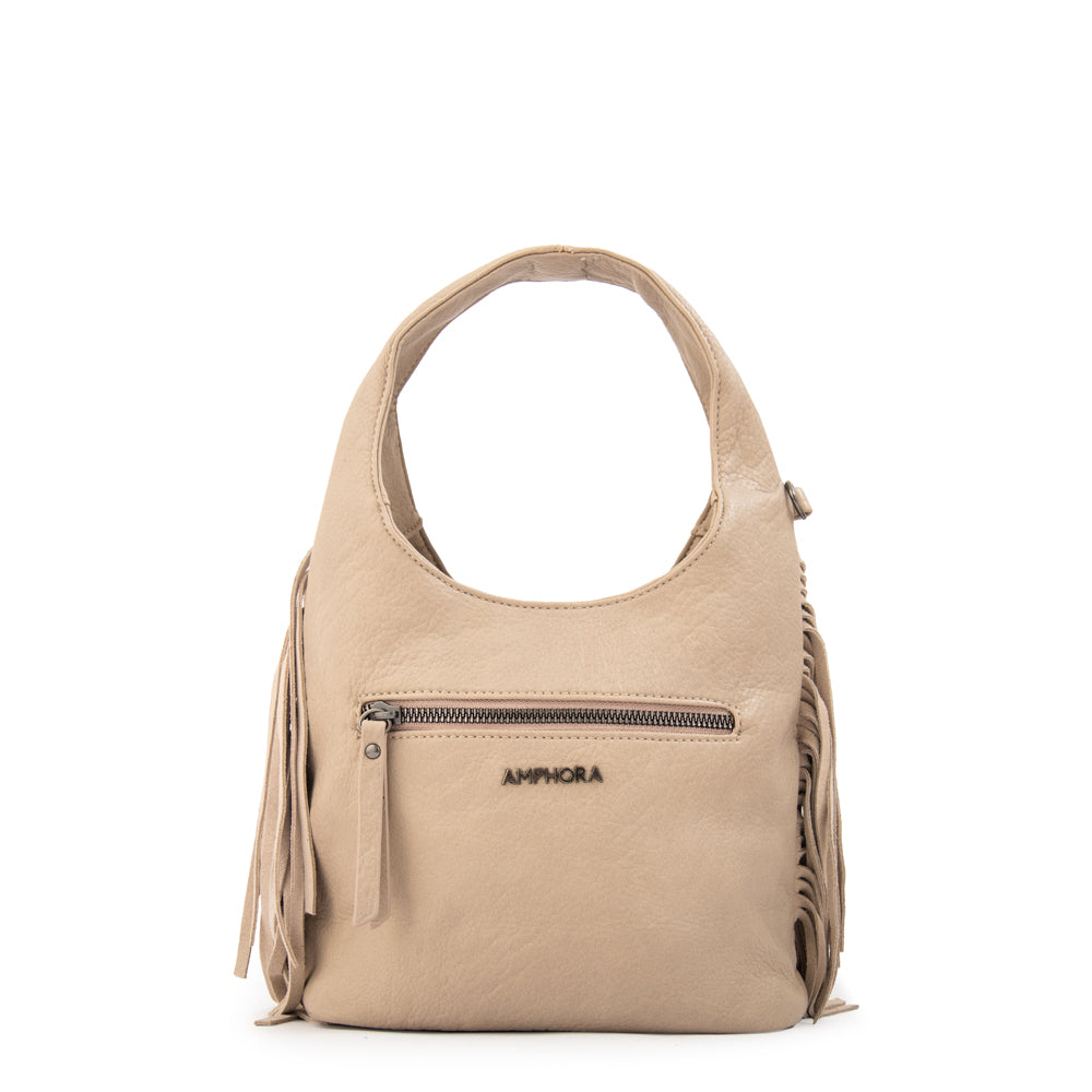 Crossbody Pequeña Jem Beige Oscuro