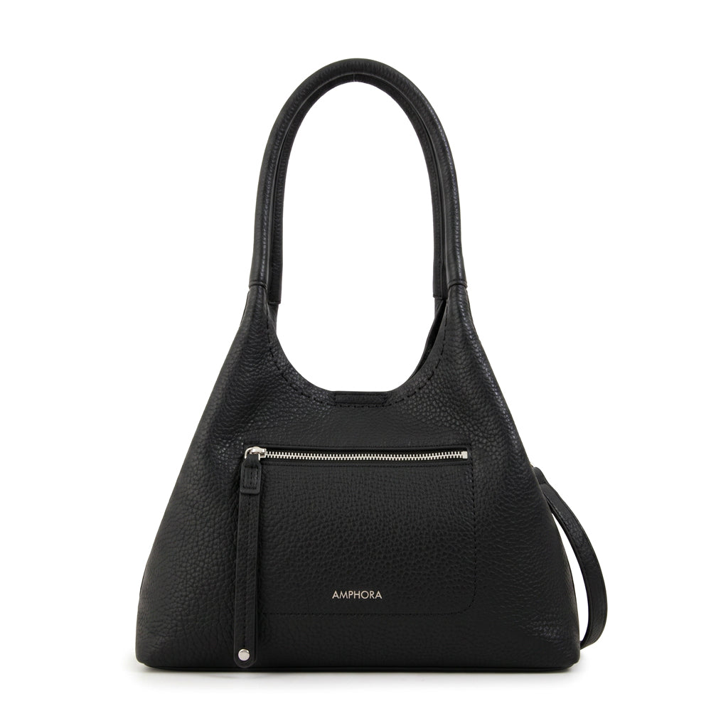 Cartera Dos Asas Lys Negro