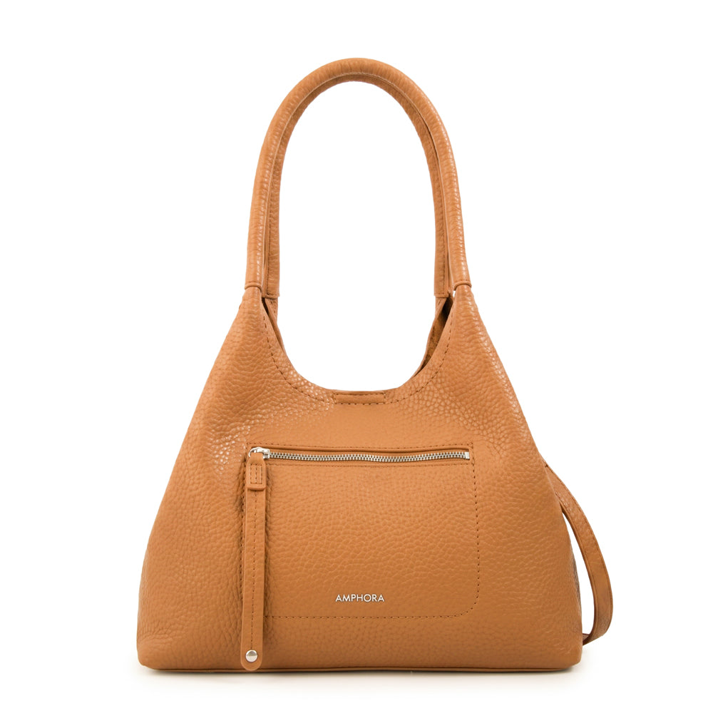 Cartera Dos Asas Lys Beige
