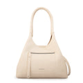 Cartera Dos Asas Lys Blanco Crudo