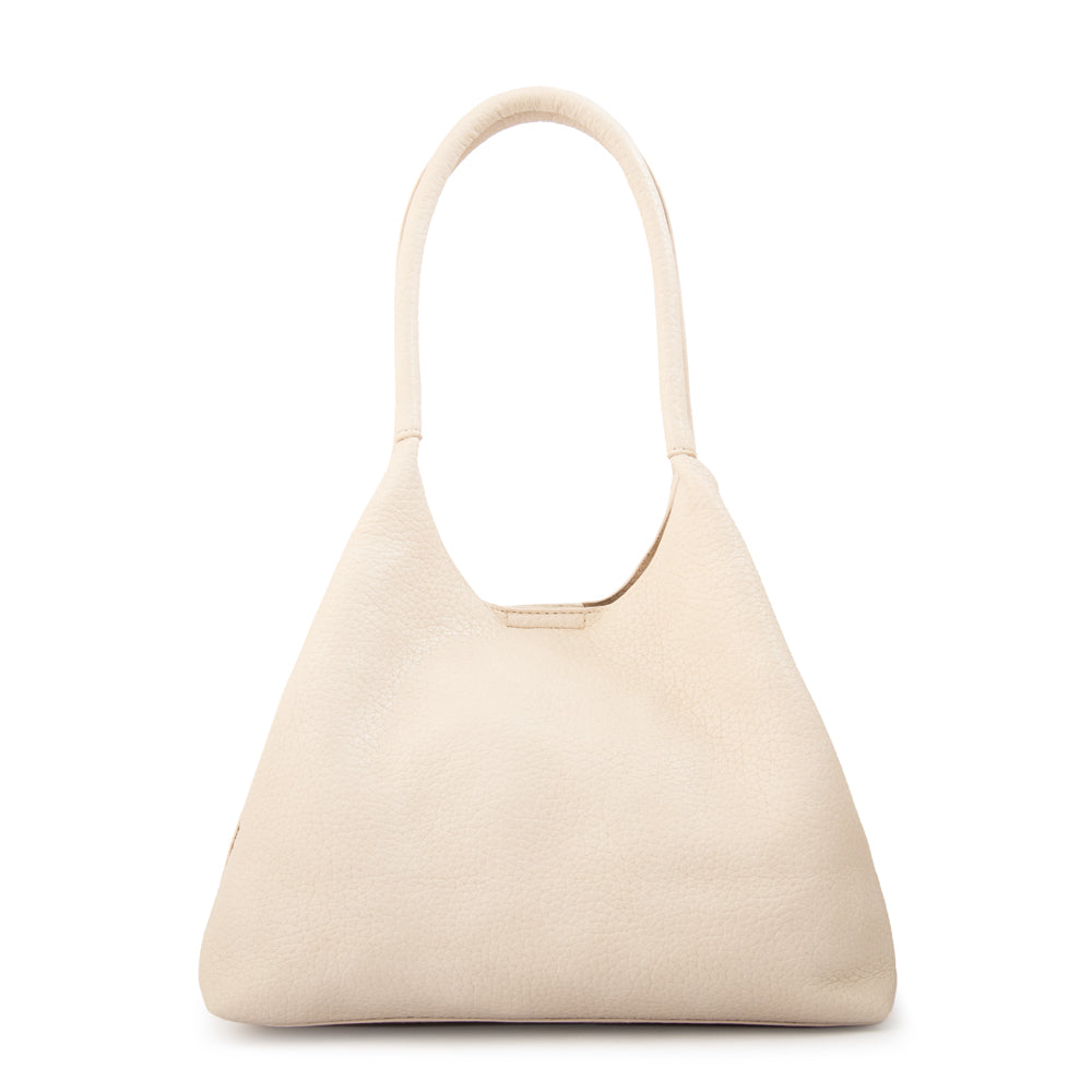 Cartera Dos Asas Lys Blanco Crudo