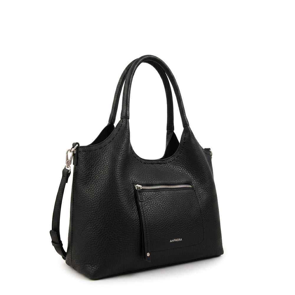 Cartera Corte Recto Lys Negro