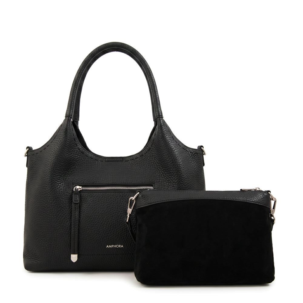 Cartera Corte Recto Lys Negro