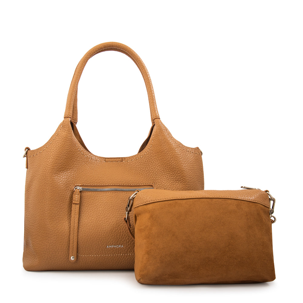 Cartera Corte Recto Lys Beige