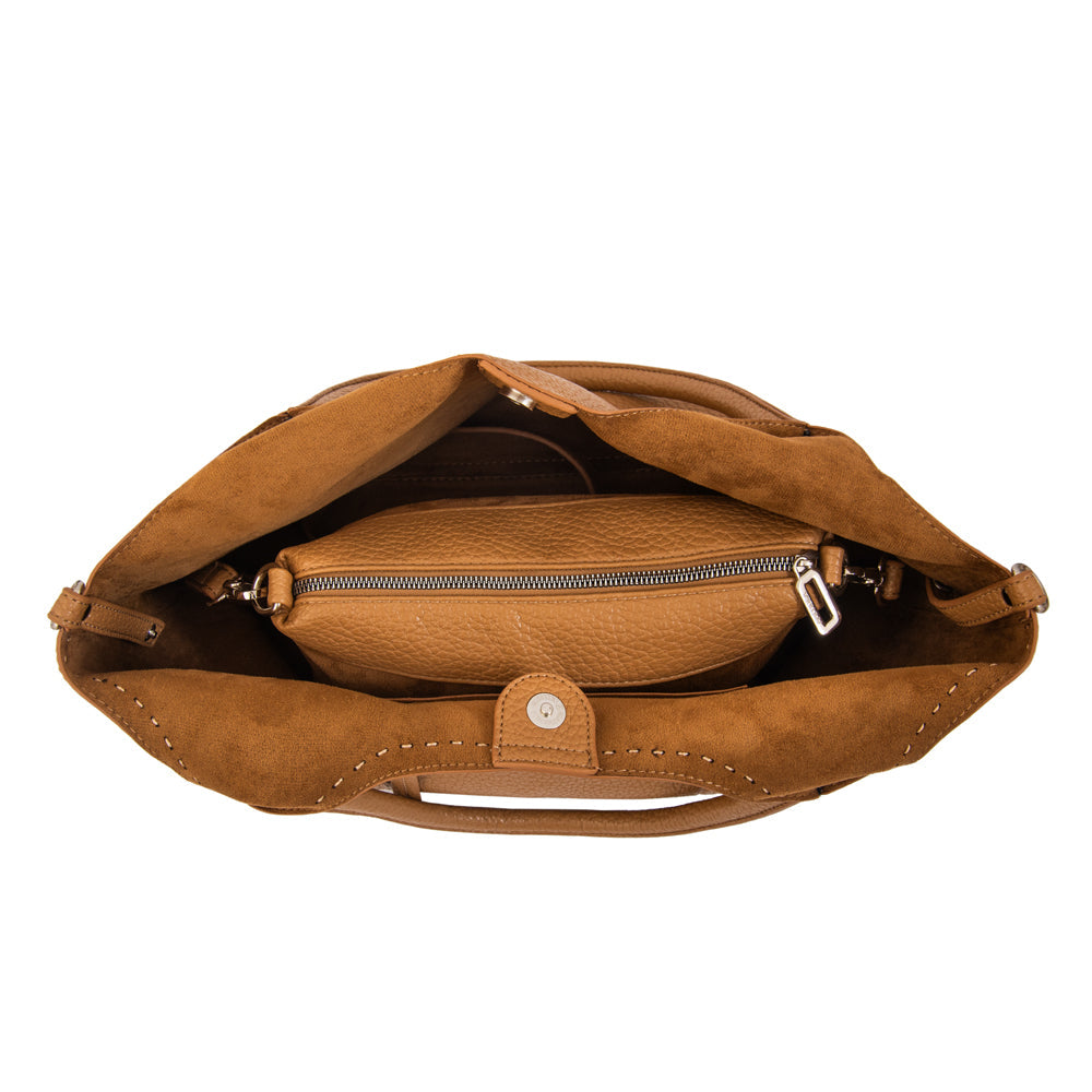Cartera Corte Recto Lys Beige