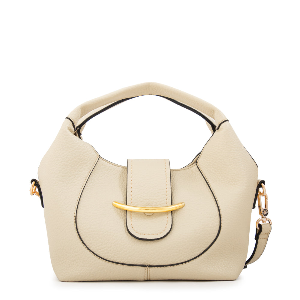 Crossbody Melodie Blanco Crudo