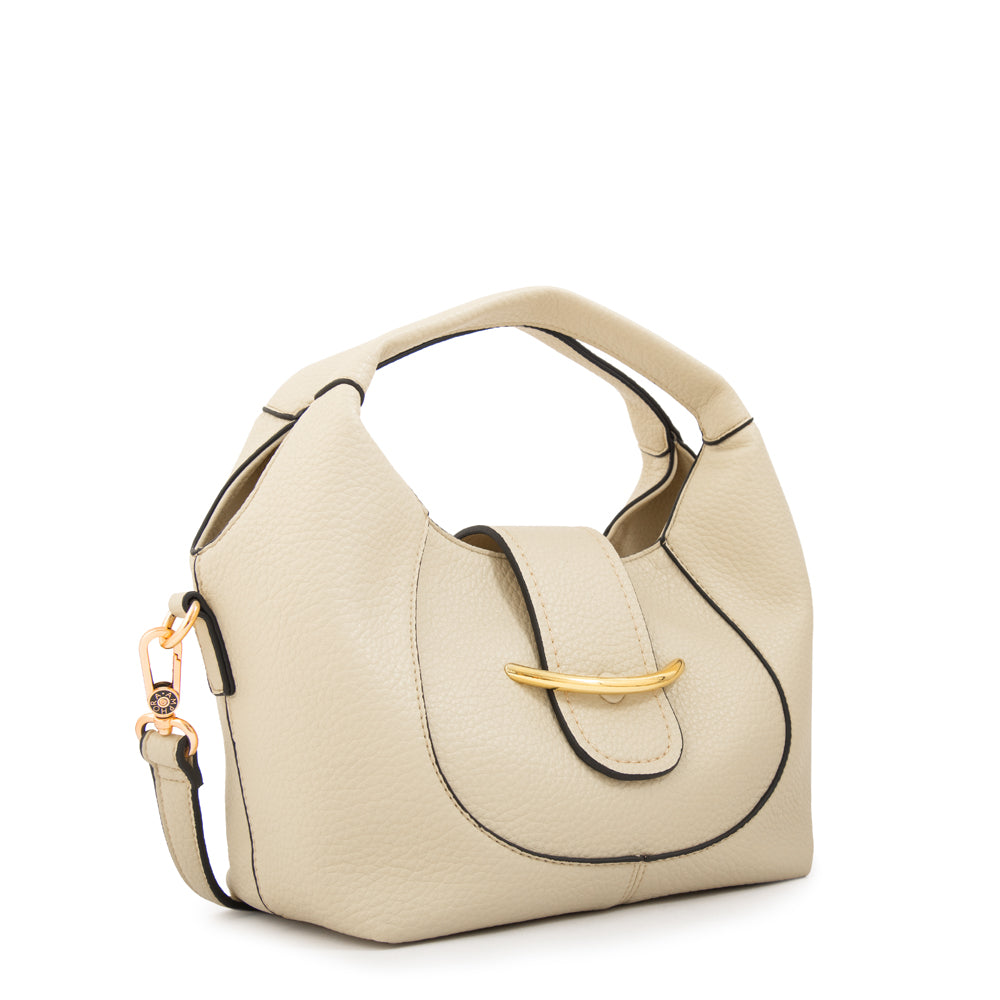Crossbody Melodie Blanco Crudo