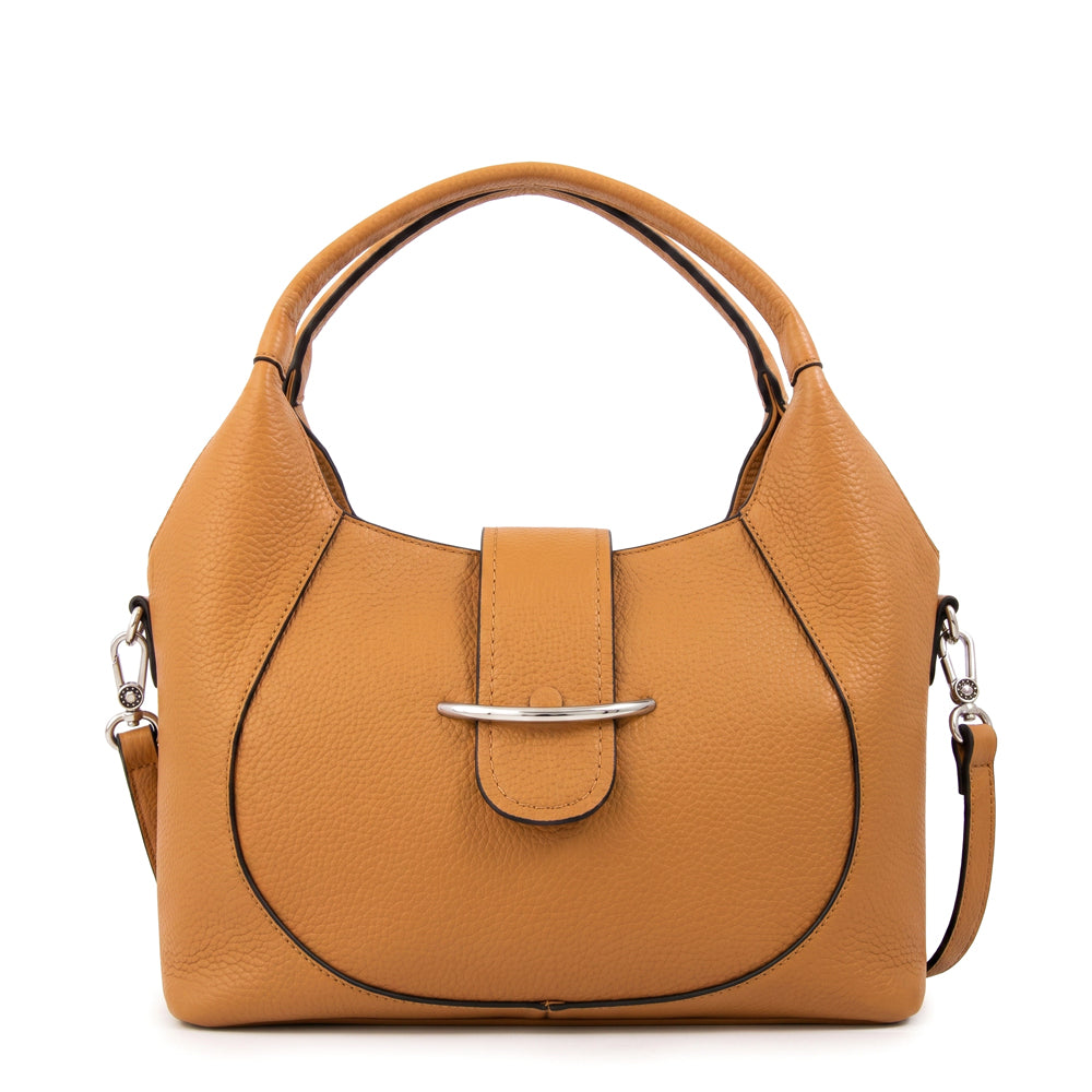 Cartera Dos Asas Melodie Camel