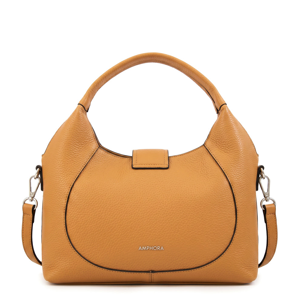 Cartera Dos Asas Melodie Camel