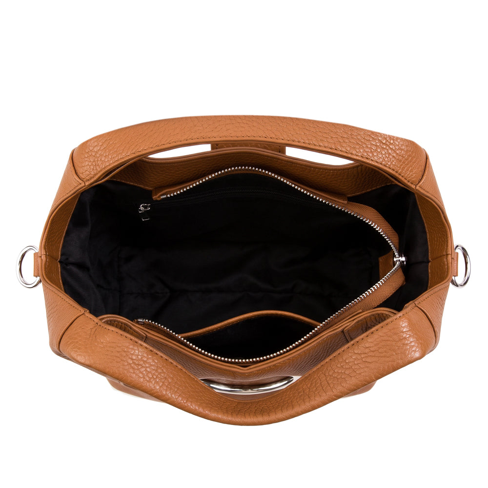 Cartera Dos Asas Melodie Camel