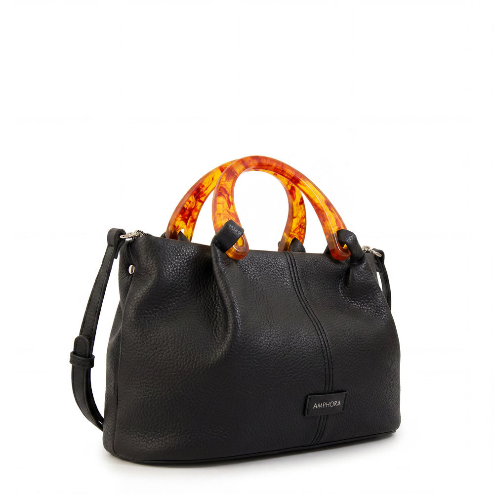 Cartera Dos Asas Belle Negro