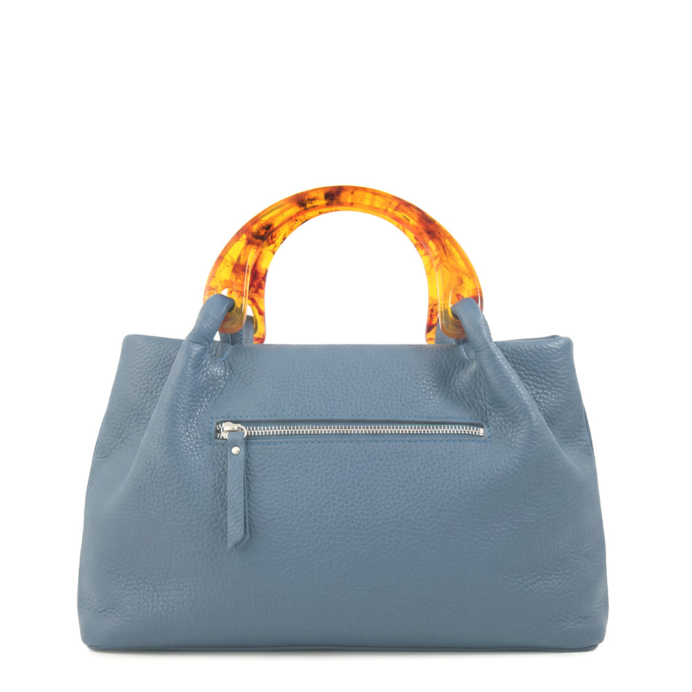 Cartera Dos Asas Belle Denim