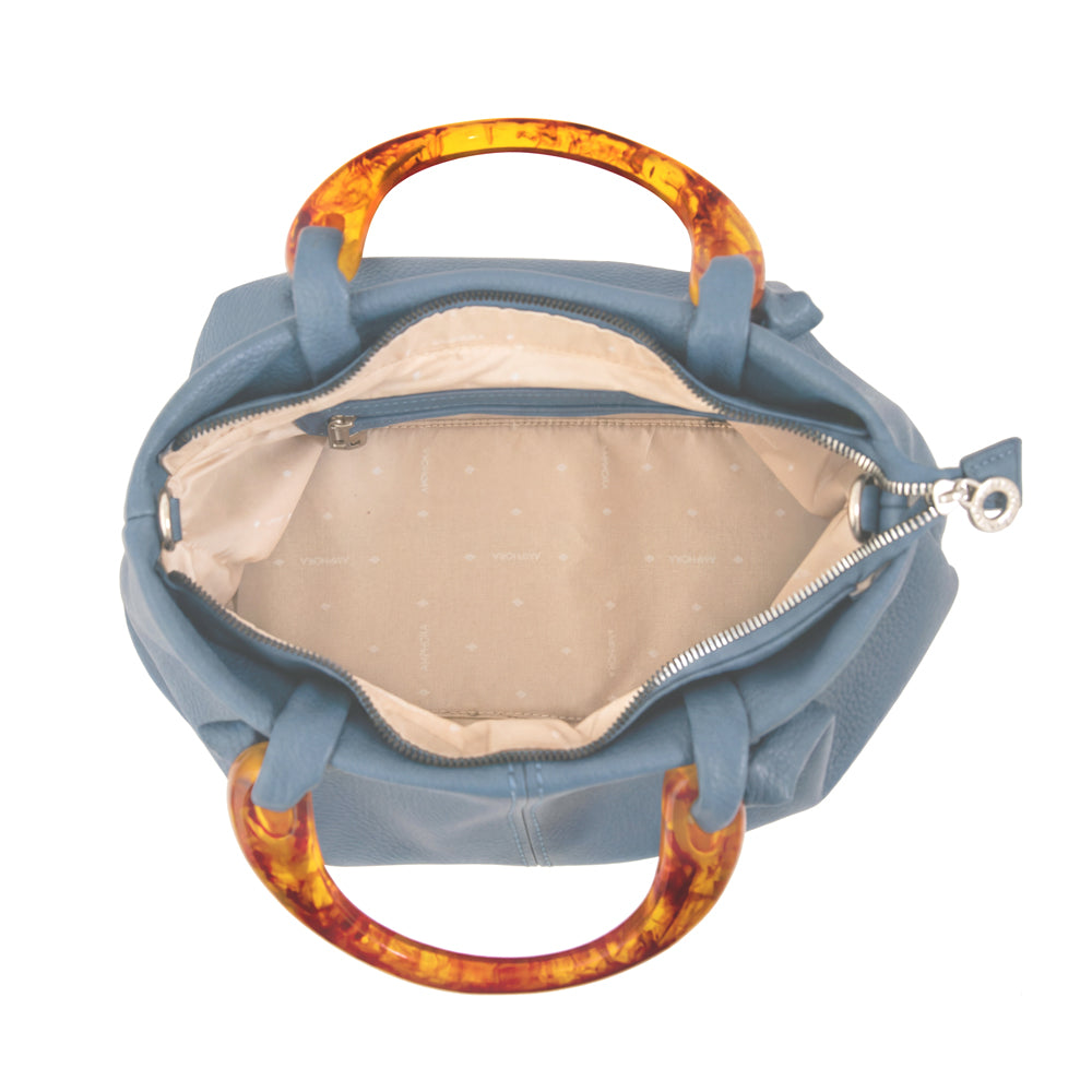 Cartera Dos Asas Belle Denim
