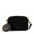 Crossbody Rina Gamuzado Negro