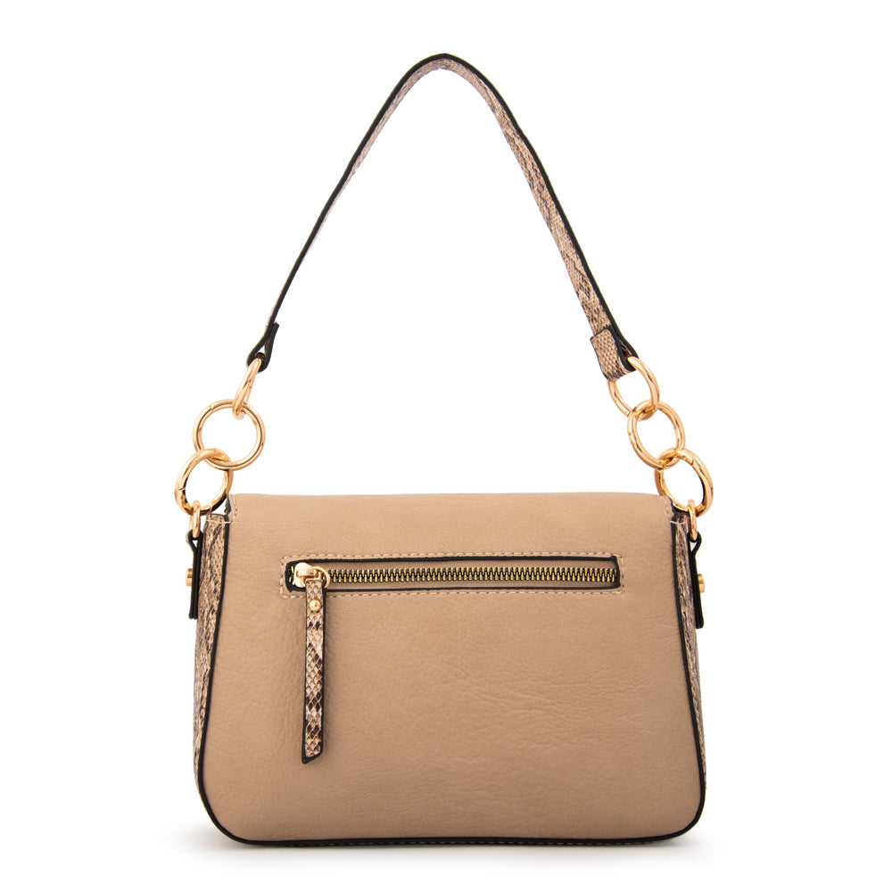 Crossbody Adeline Beige Oscuro