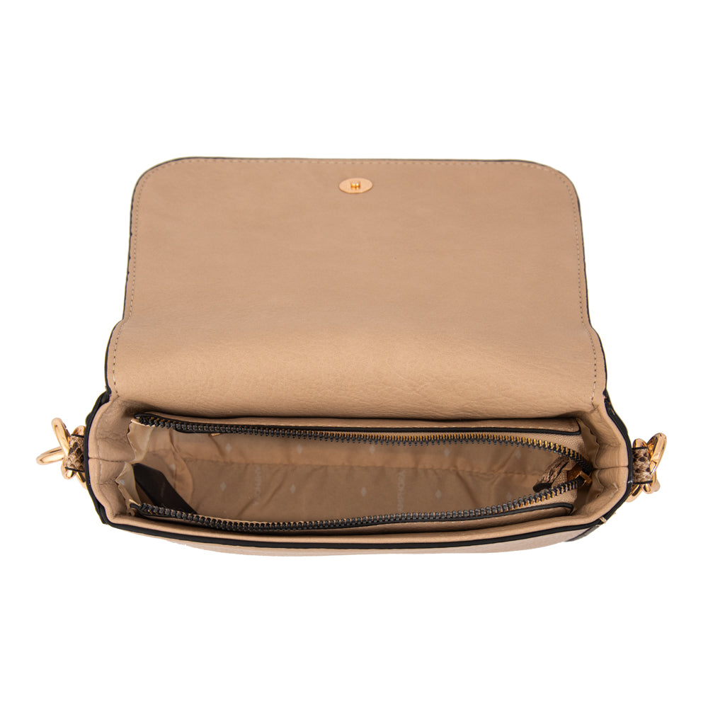 Crossbody Adeline Beige Oscuro