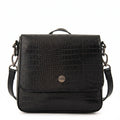 Mochila Adeline Croco Negro