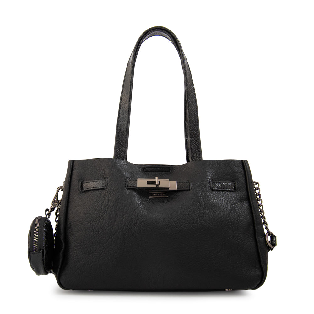 Cartera Dos Asas Camil Negro