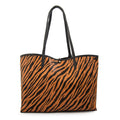 Cartera Dos Asas Reversible Grande Moira Camel
