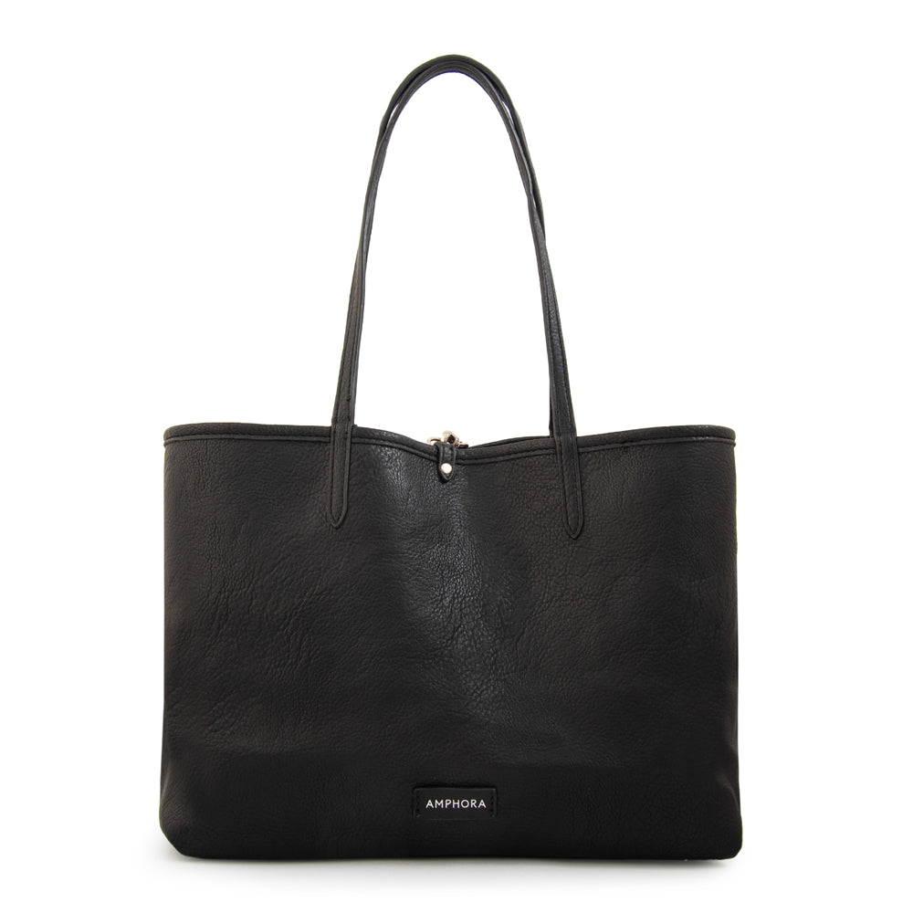 Cartera Dos Asas Reversible Grande Moira Camel