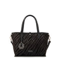Cartera Dos Asas Reversible Moira Negro