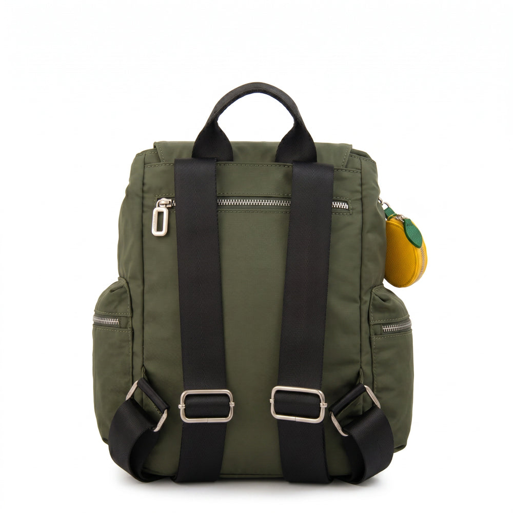 Mochila Lima Nylon Verde Oliva