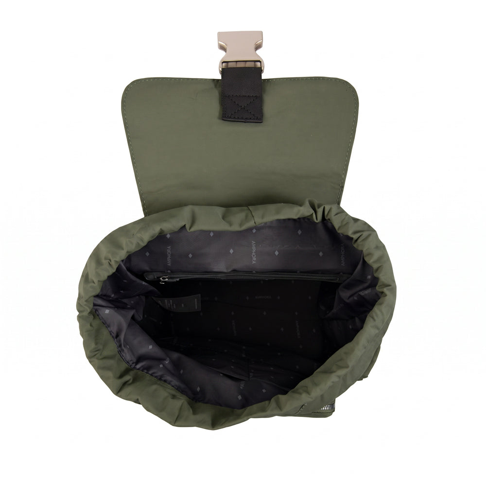 Mochila Lima Nylon Verde Oliva