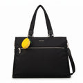 Cartera Dos Asas Portalaptop Lima Nylon Negro