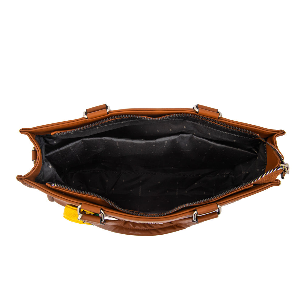 Cartera Dos Asas Portalaptop Lima Café