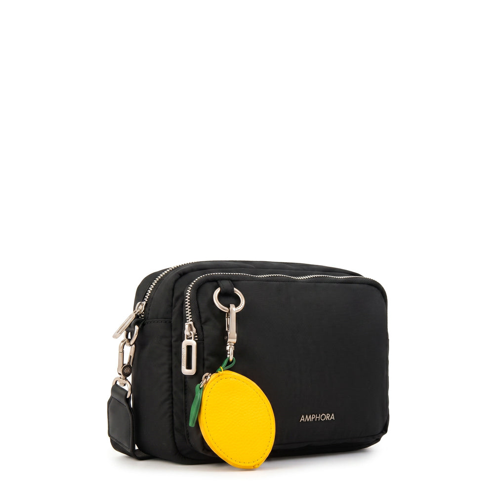 Crossbody Lima Nylon Negro