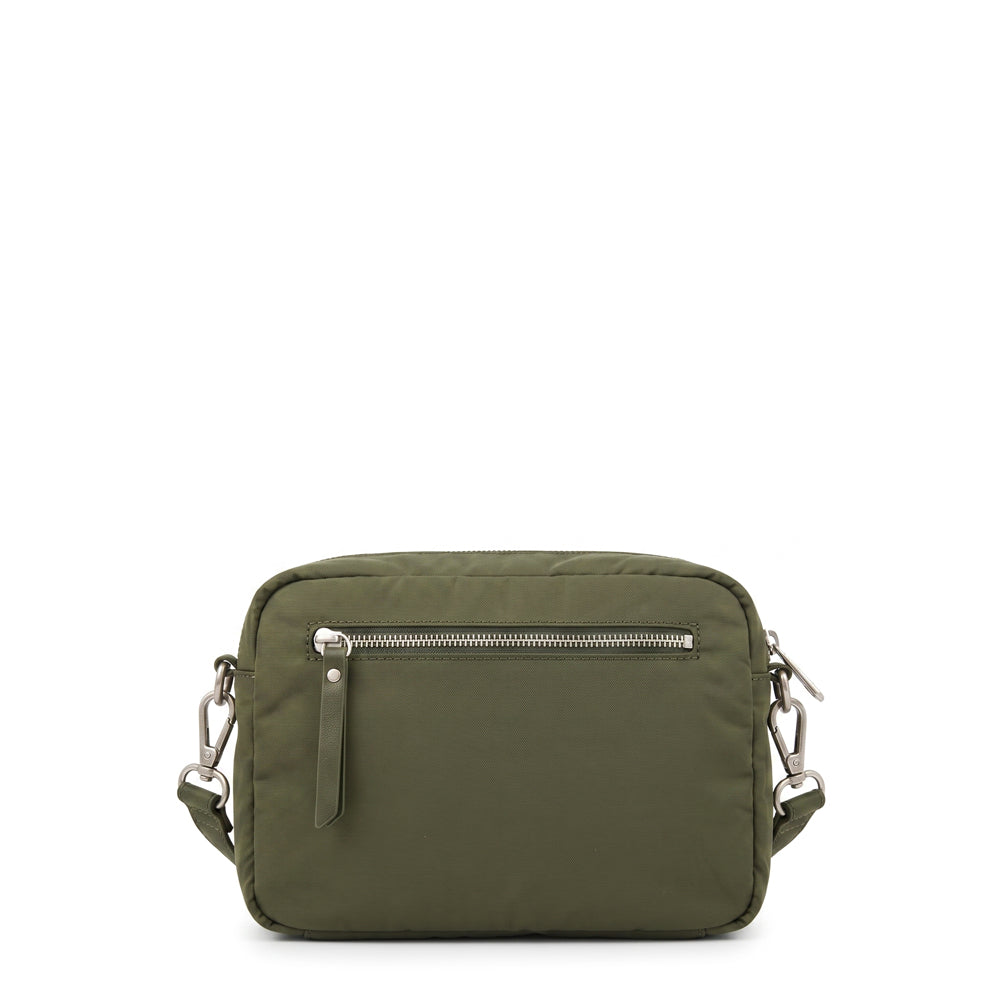 Crossbody Lima Nylon Verde Oliva