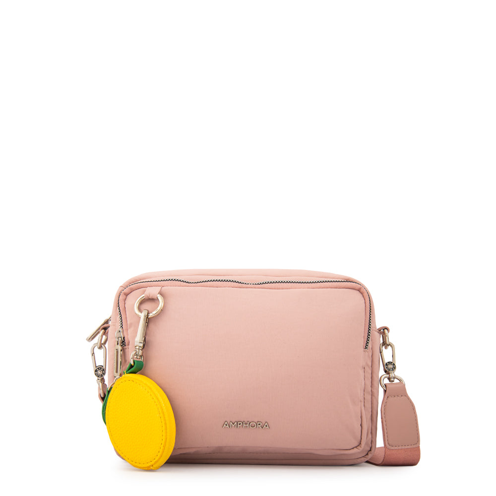 Crossbody Lima Nylon Blanco Crudo