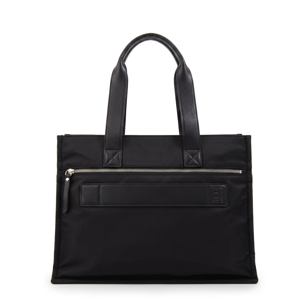 Cartera Dos Asas Portalaptop Durian Nylon Negro