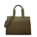 Cartera Dos Asas Portalaptop Durian Nylon Verde Oliva