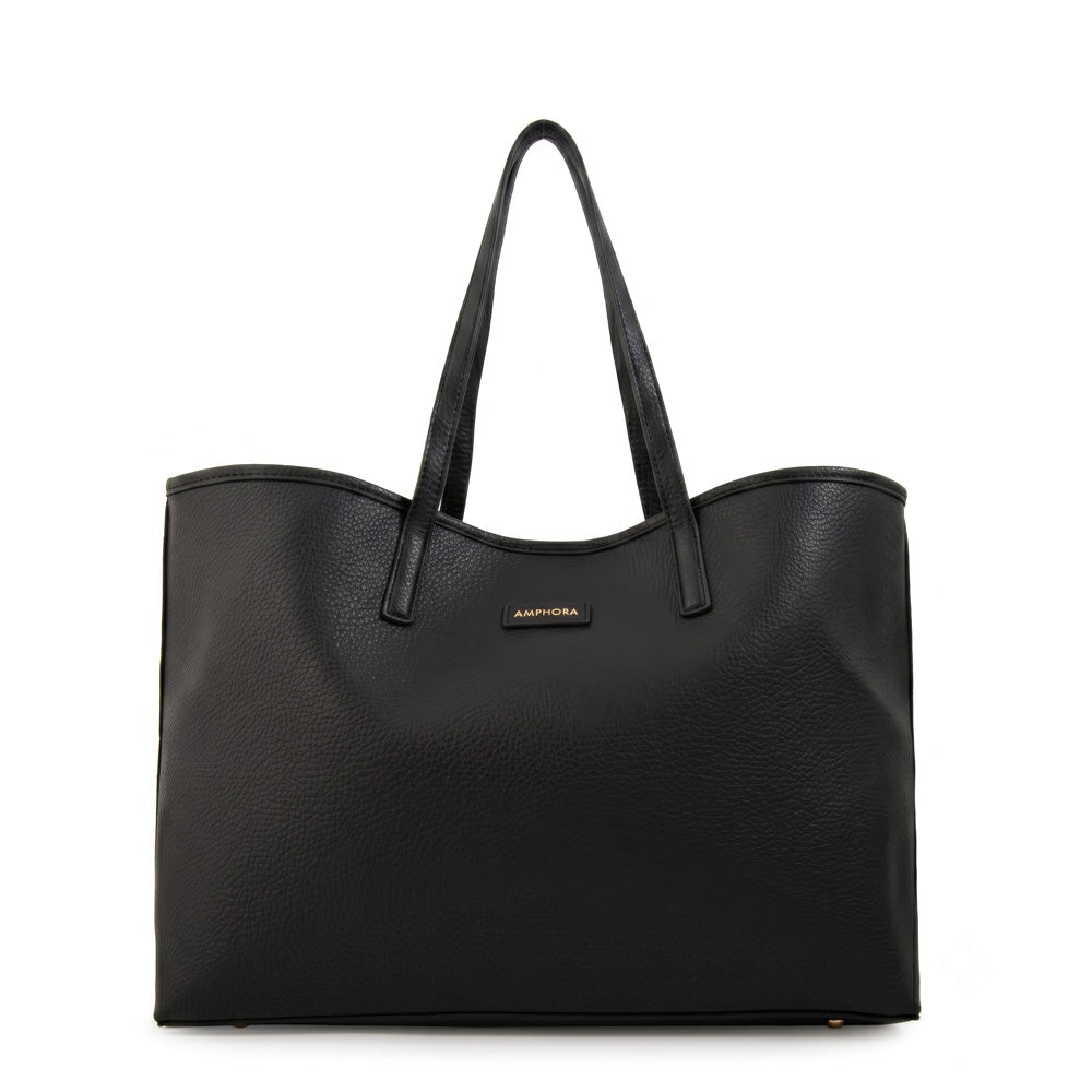 Cartera Dos Asas Eva Negro