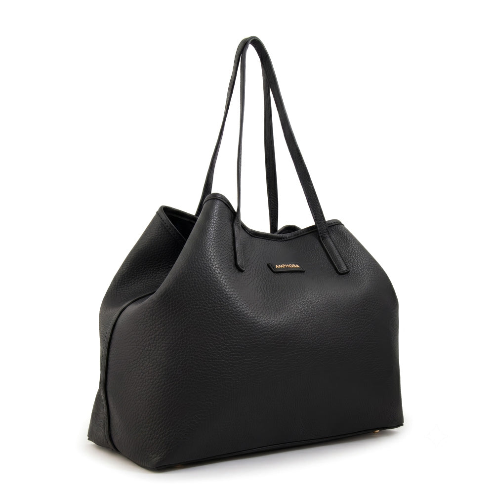 Cartera Dos Asas Eva Negro