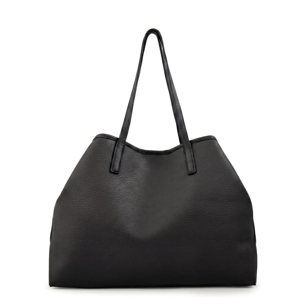 Cartera Dos Asas Eva Negro