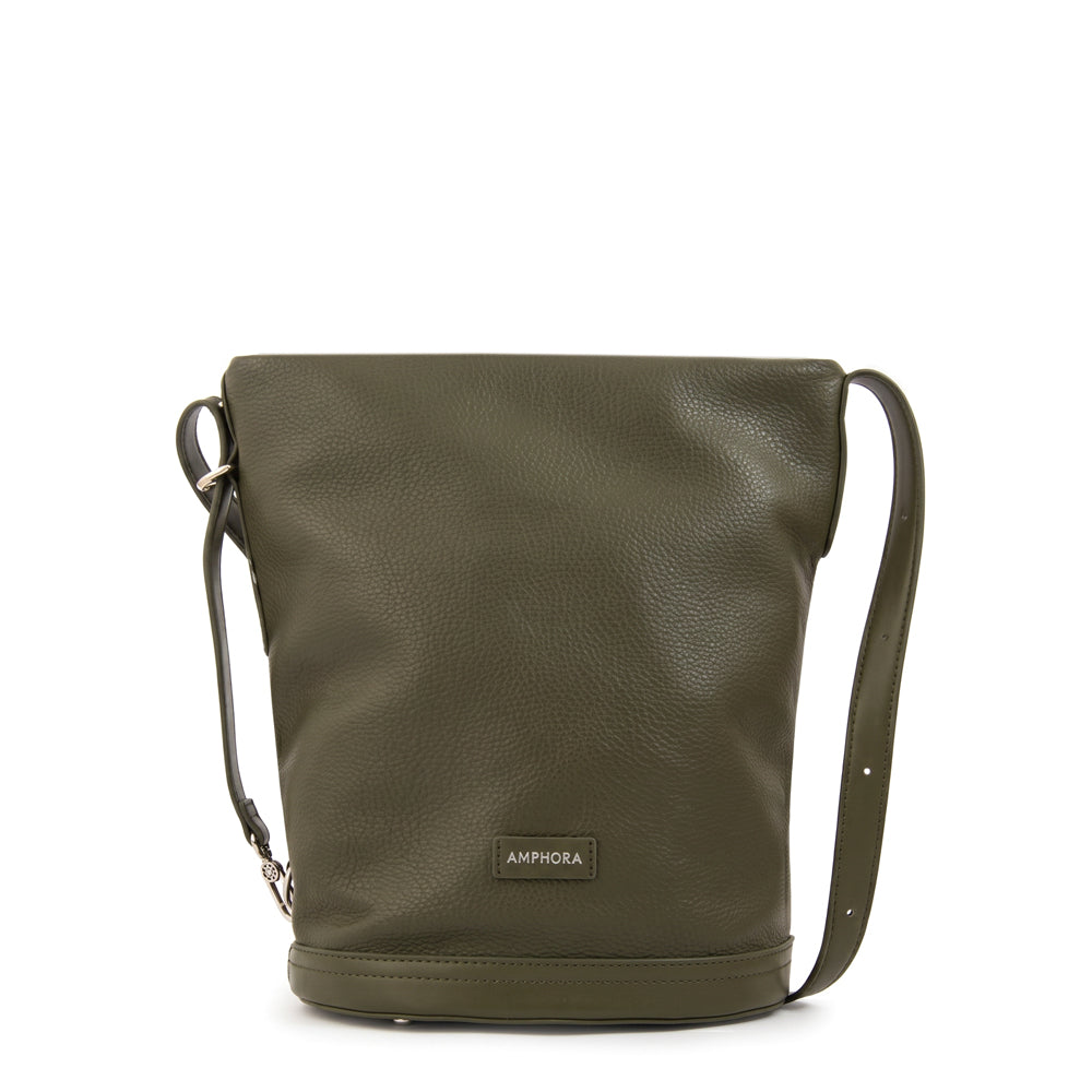 Cartera Corte Recto Gigi Verde Oliva