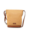 Cartera Corte Recto Gigi Tejido Beige