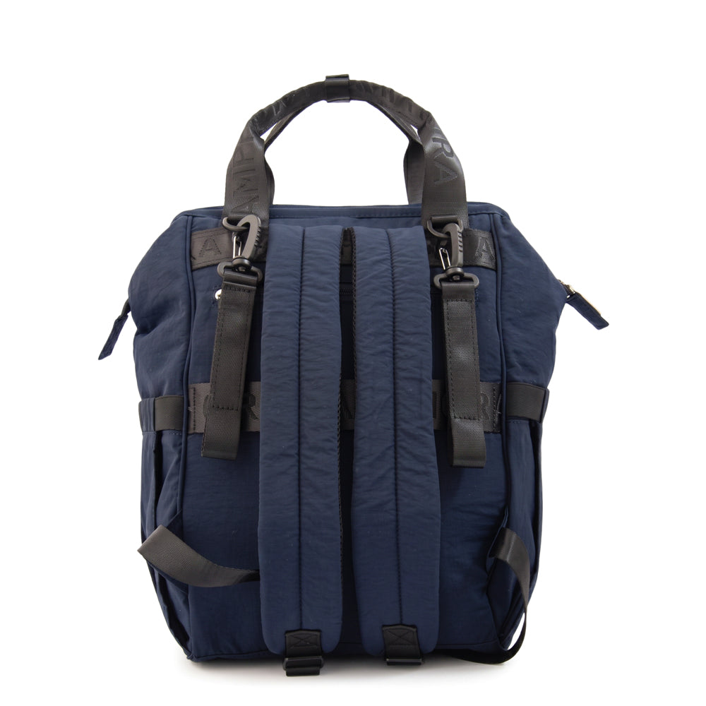 Mochila Pañalera Lucrecia Azul Oscuro