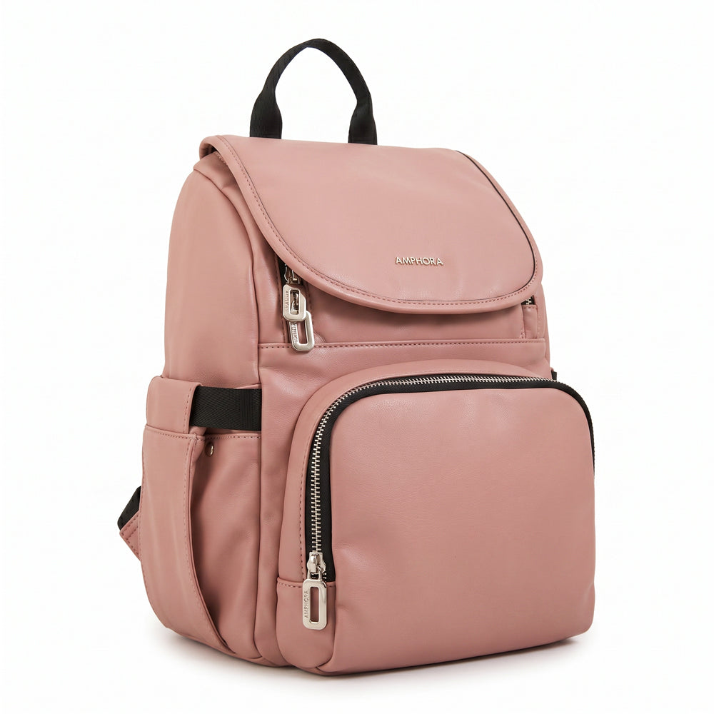 Mochila Pañalera Duna Rosa Viejo