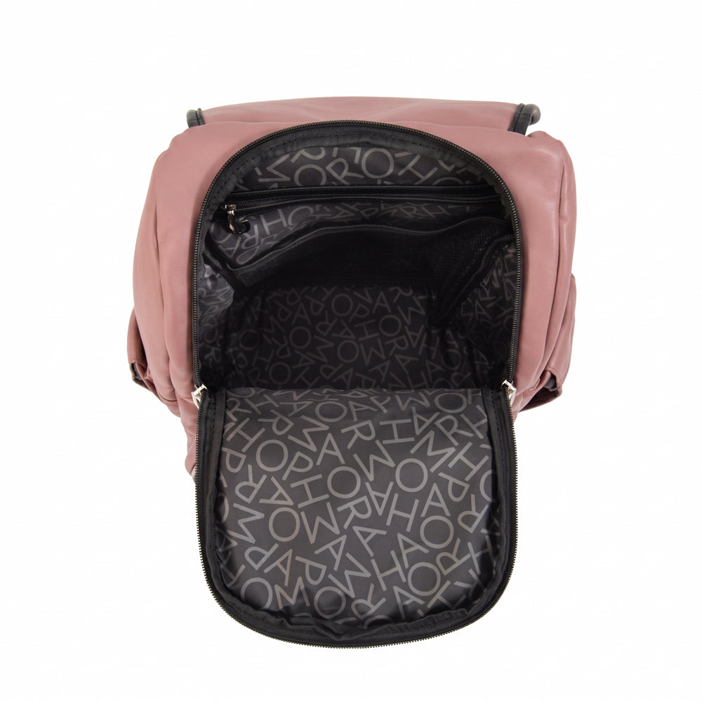 Mochila Pañalera Duna Rosa Viejo