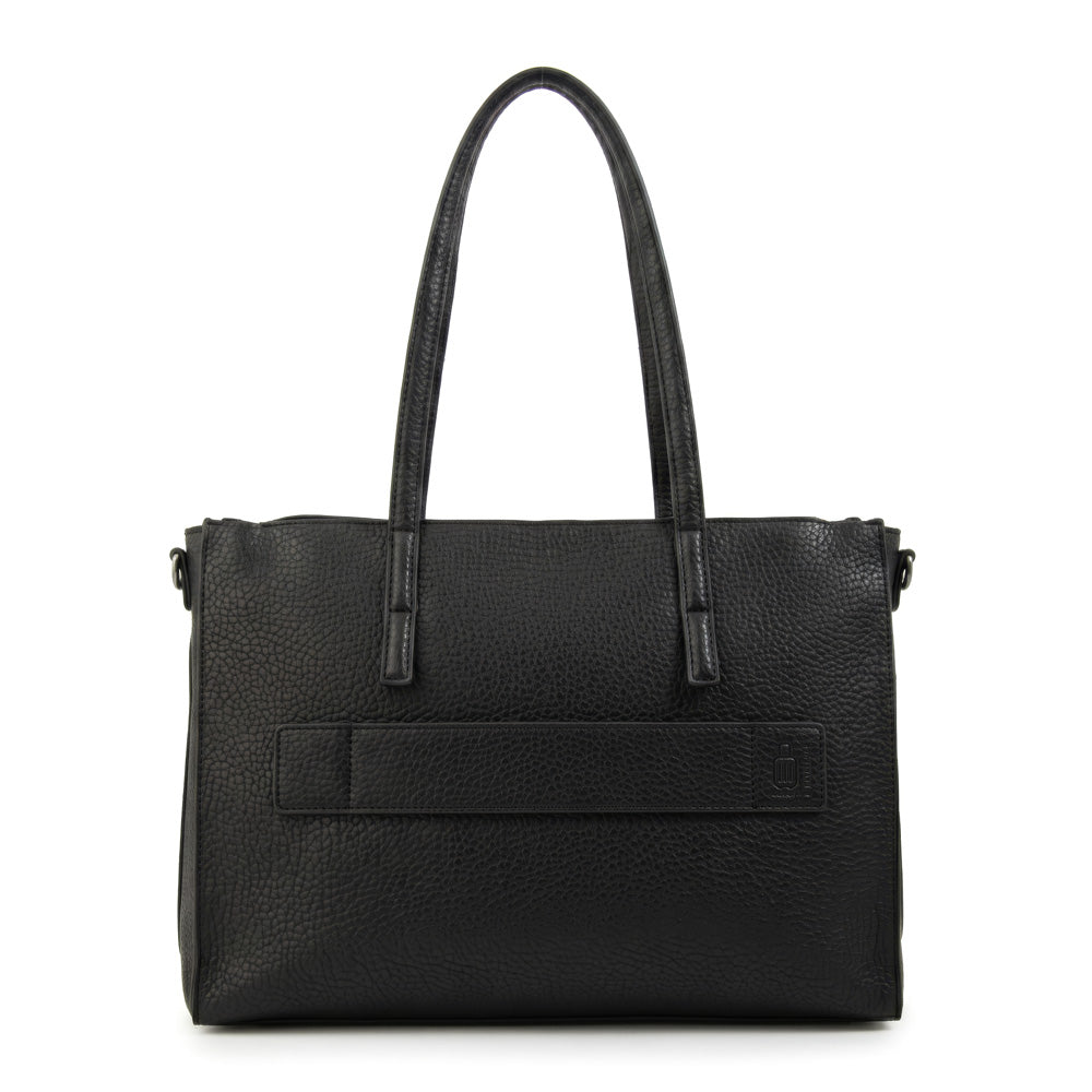 Cartera Dos Asas Portalaptop Ignacia Negro